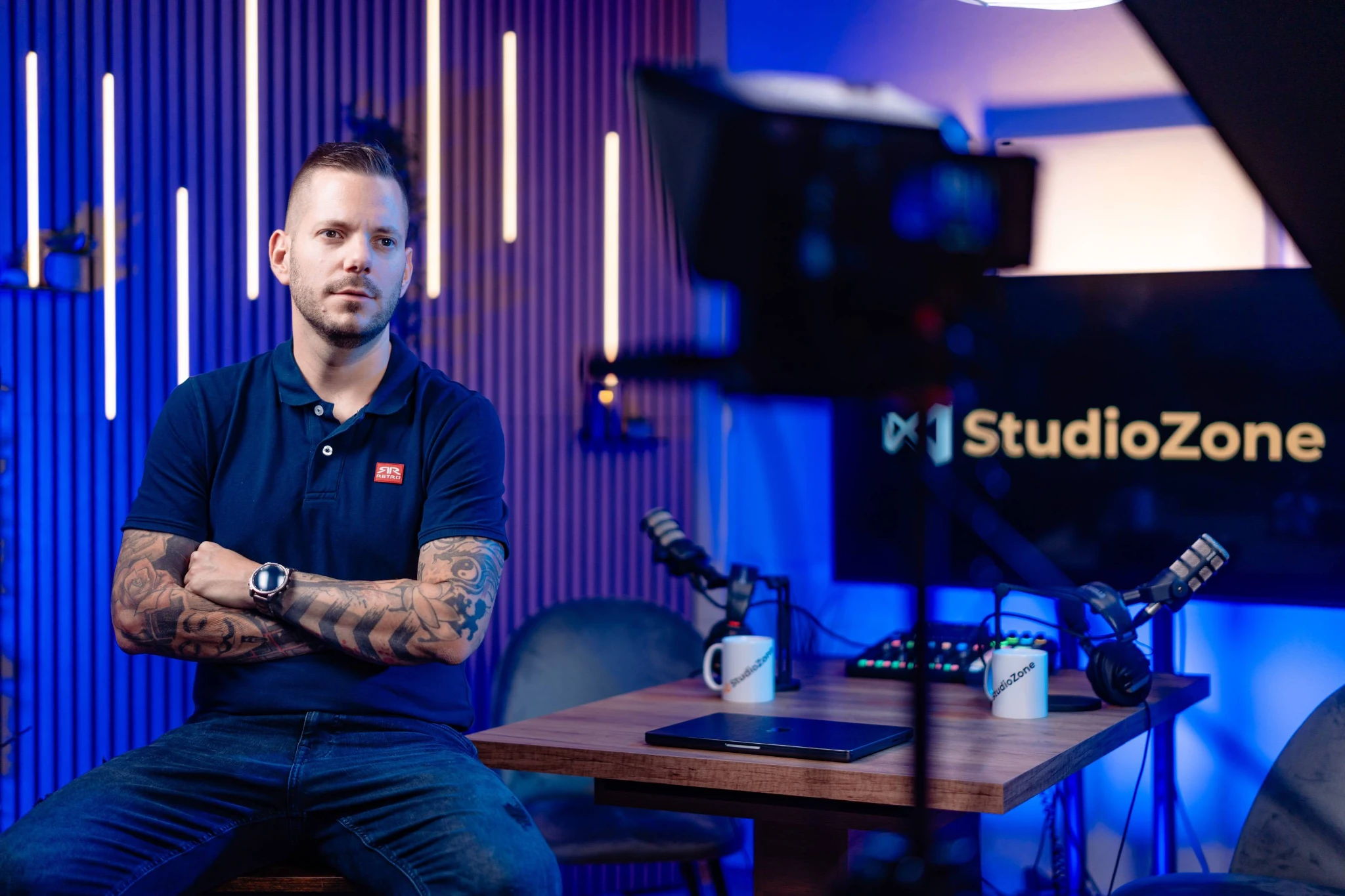 Professzionális podcast stúdió